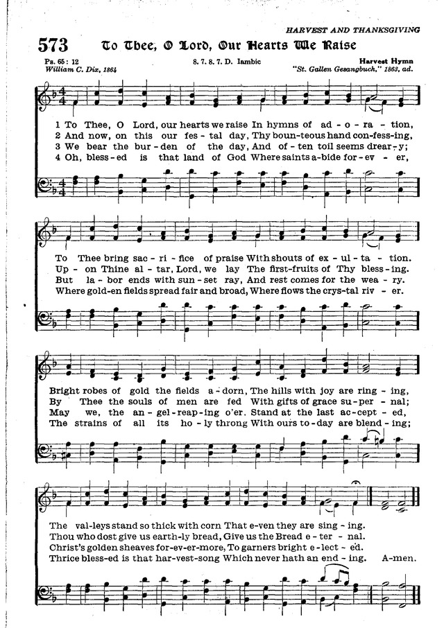 The Lutheran Hymnal page 744