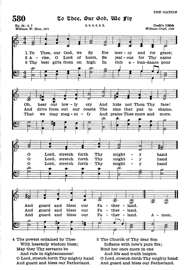 The Lutheran Hymnal page 750
