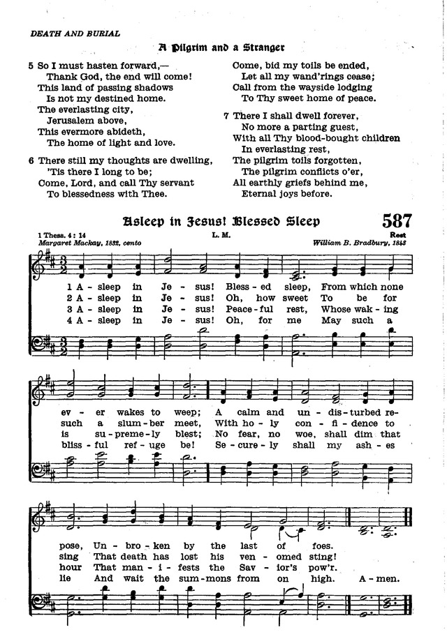 The Lutheran Hymnal page 757