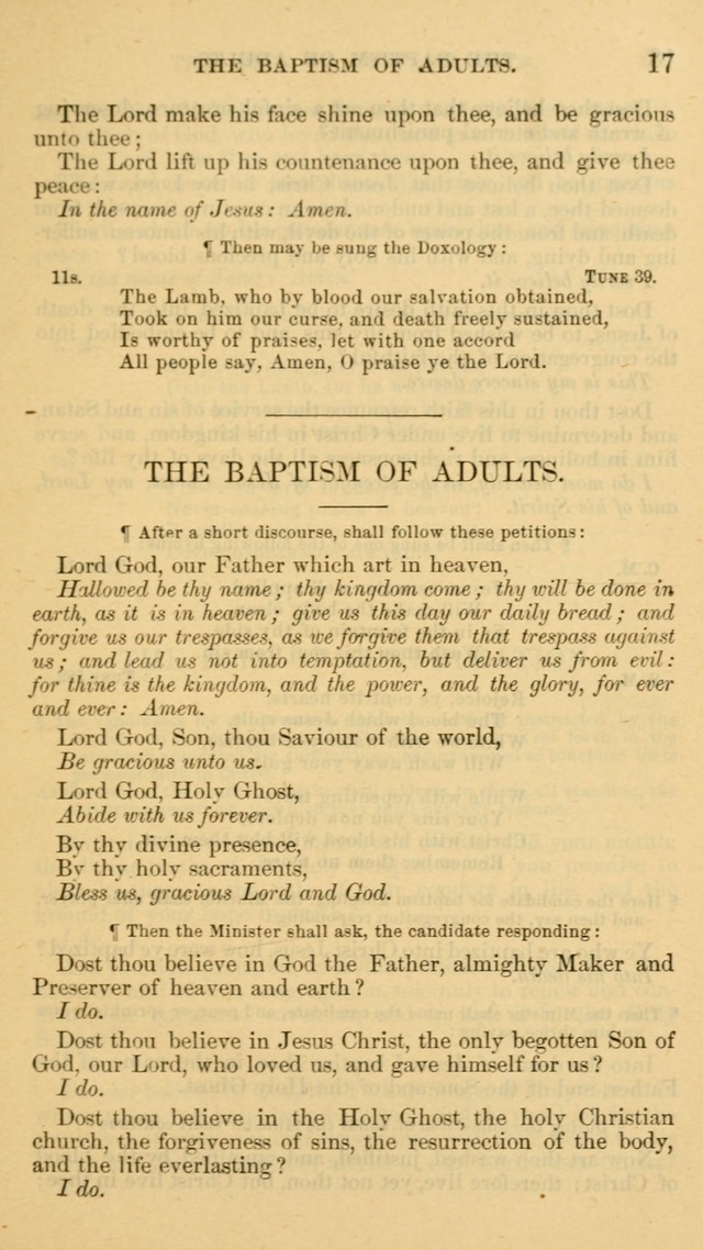 The Liturgy and Hymns of the American Province of the Unitas Fratrum page 17