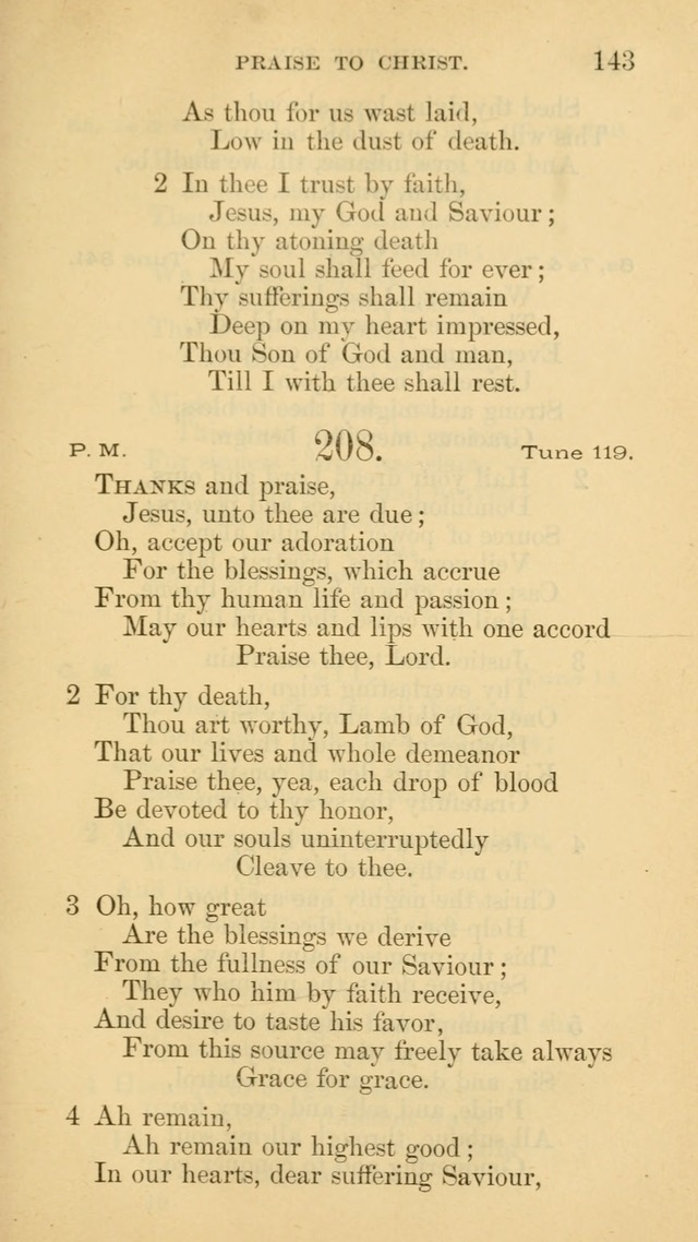 The Liturgy and Hymns of the American Province of the Unitas Fratrum page 219