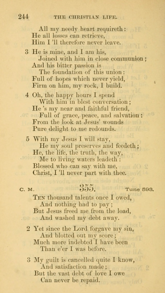 The Liturgy and Hymns of the American Province of the Unitas Fratrum page 322