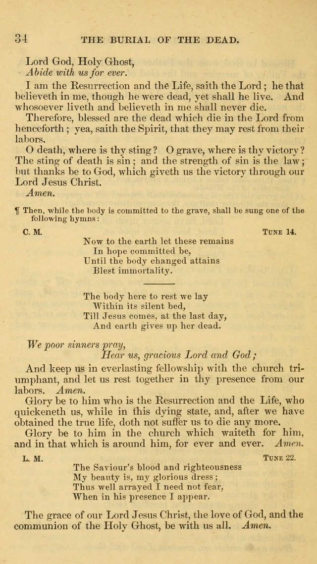 The Liturgy and Hymns of the American Province of the Unitas Fratrum page 34