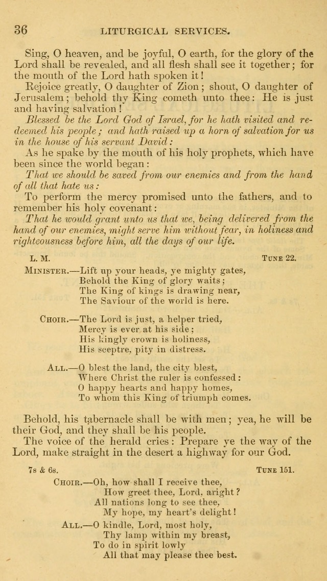 The Liturgy and Hymns of the American Province of the Unitas Fratrum page 36