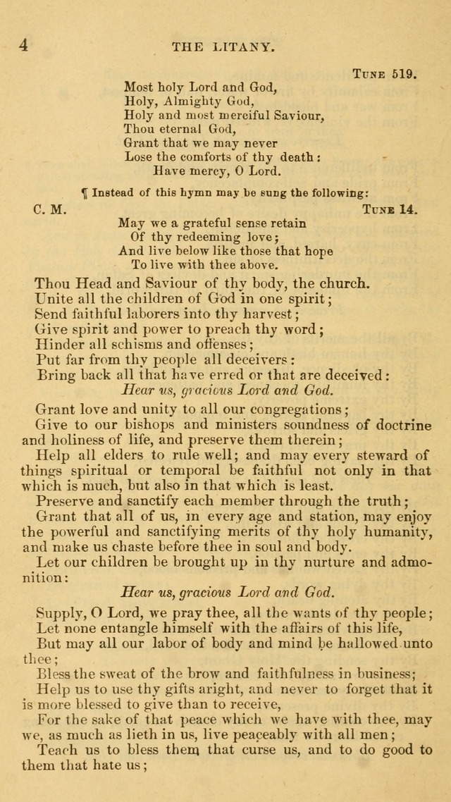 The Liturgy and Hymns of the American Province of the Unitas Fratrum page 4