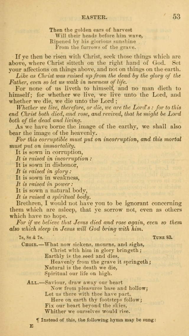 The Liturgy and Hymns of the American Province of the Unitas Fratrum page 53