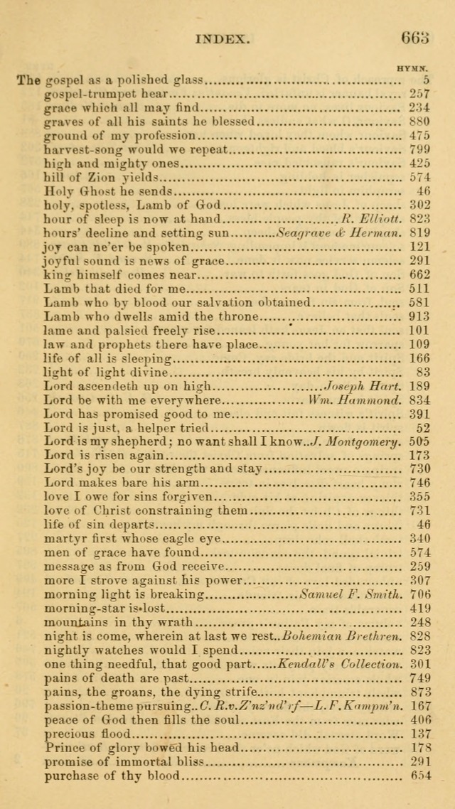 The Liturgy and Hymns of the American Province of the Unitas Fratrum page 741