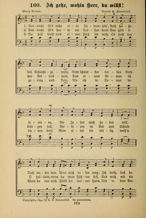 Lobe den Herrn!: eine Liedersammlung für die Sonntagschul- und Jugendwelt page 170