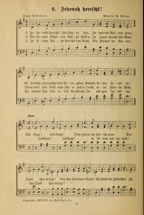 Lobe den Herrn!: eine Liedersammlung für die Sonntagschul- und Jugendwelt page 2