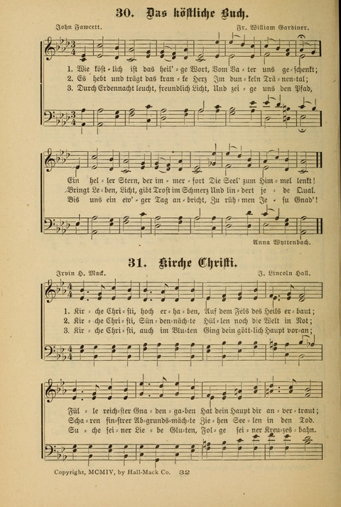 Lobe den Herrn!: eine Liedersammlung für die Sonntagschul- und Jugendwelt page 30