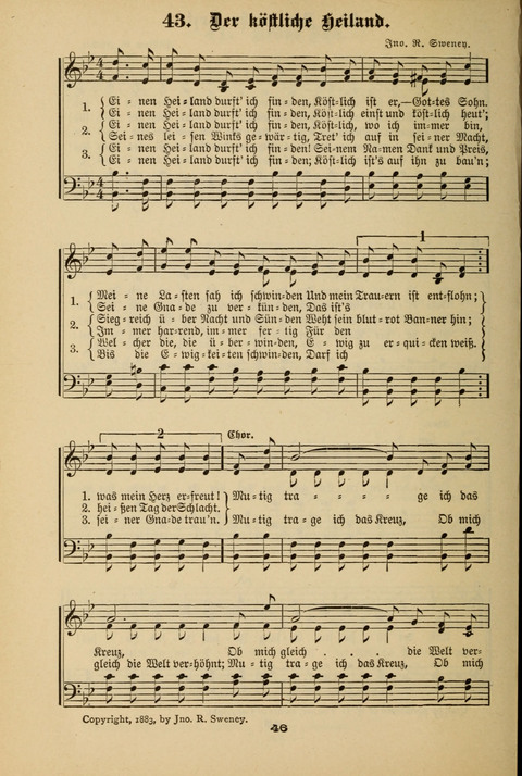 Lobe den Herrn!: eine Liedersammlung für die Sonntagschul- und Jugendwelt page 44
