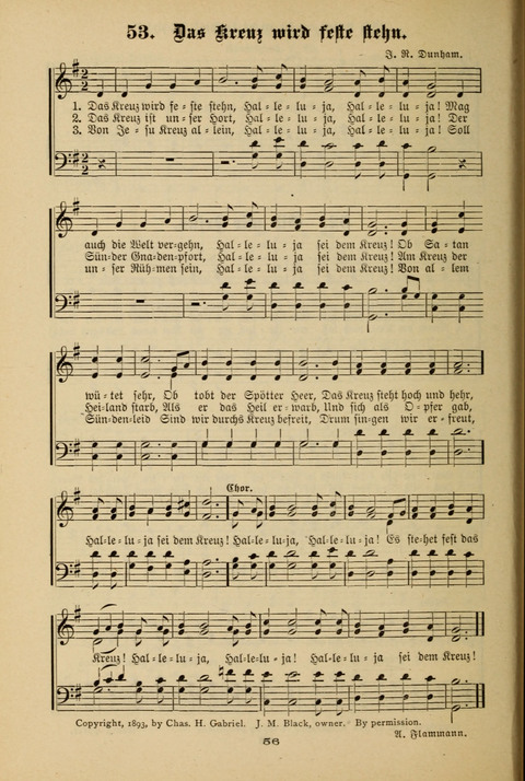 Lobe den Herrn!: eine Liedersammlung für die Sonntagschul- und Jugendwelt page 54