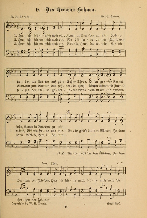 Lobe den Herrn!: eine Liedersammlung für die Sonntagschul- und Jugendwelt page 9