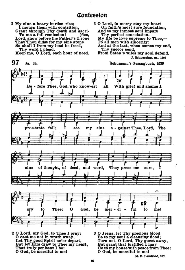 The Lutheran Hymnary page 196