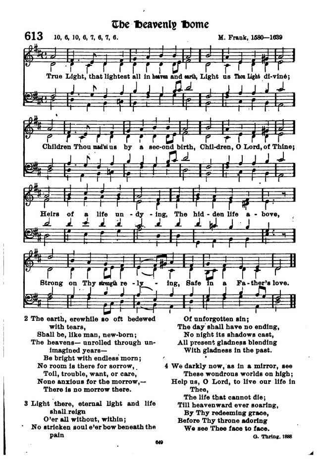 The Lutheran Hymnary page 748