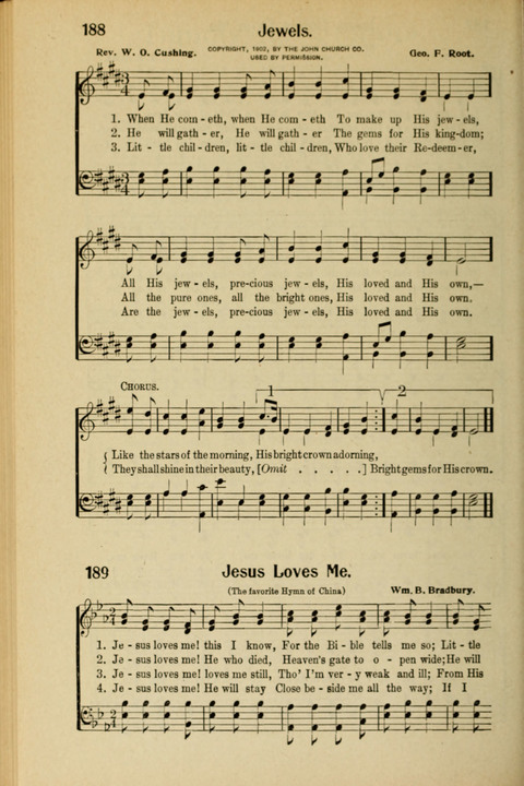 Light and Life Songs No. 2 page 174