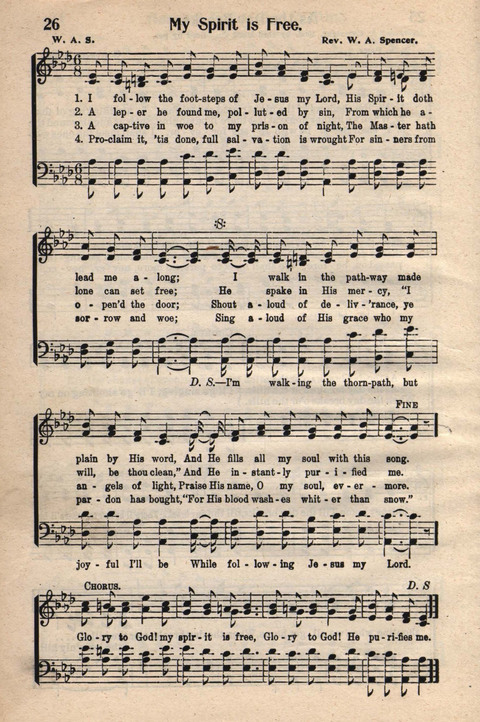 Light and Life Songs No. 3 page 26