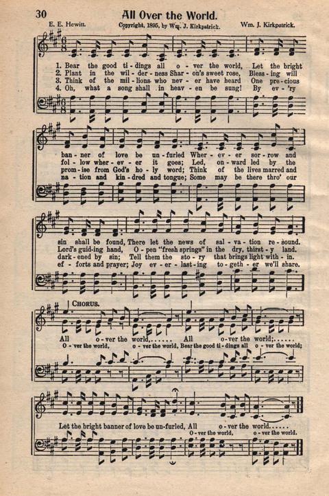 Light and Life Songs No. 3 page 30