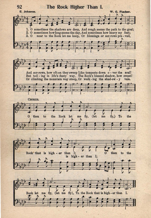 Light and Life Songs No. 3 page 92