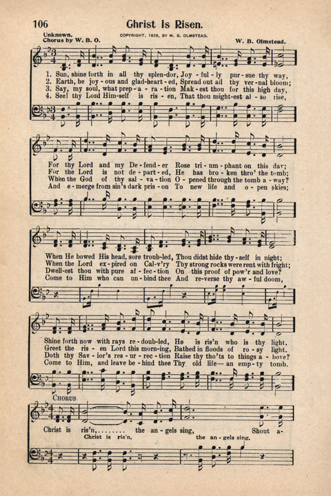 Light and Life Songs No. 4 page 106