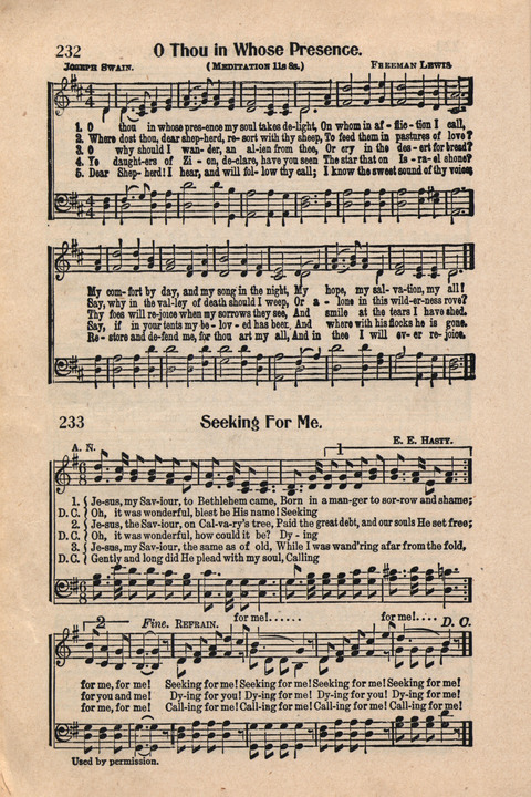 Light and Life Songs No. 4 page 196