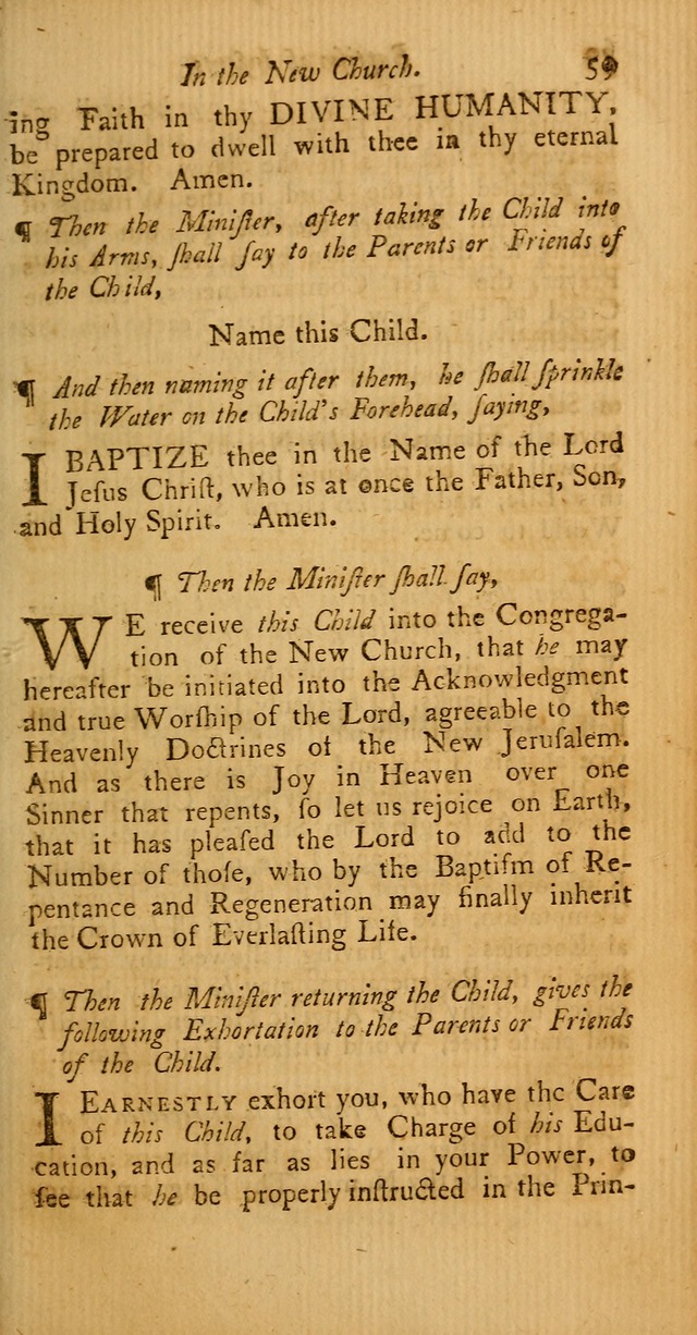 The Liturgy of the New Church: signified by the New Jerusalem in the Revelation...(4th ed.) page 57