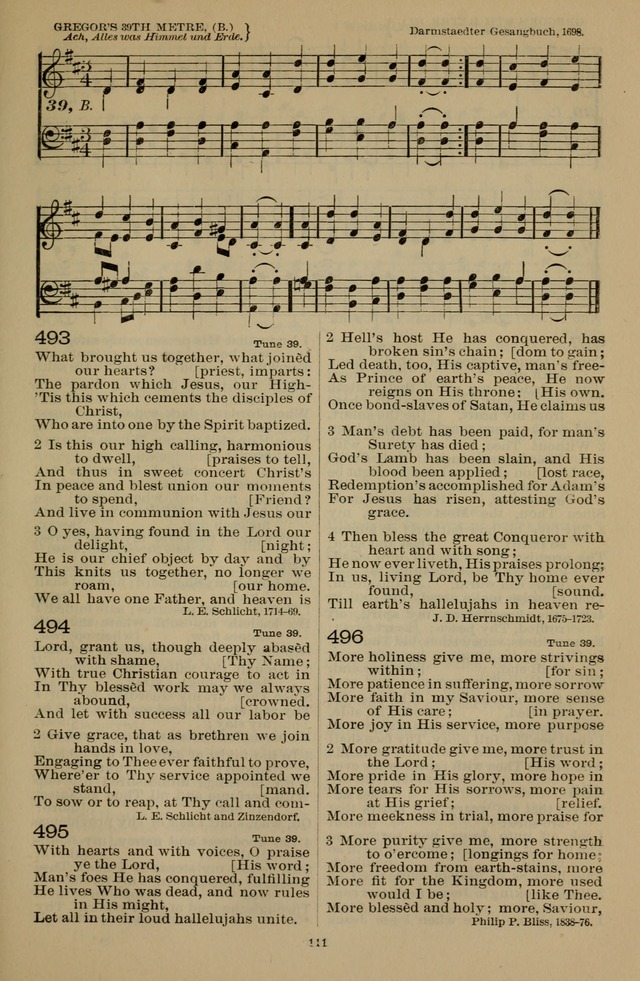 The Liturgy and the Offices of Worship and Hymns of the American Province of the Unitas Fratrum, or the Moravian Church page 295