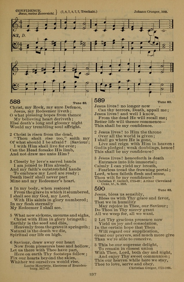 The Liturgy and the Offices of Worship and Hymns of the American Province of the Unitas Fratrum, or the Moravian Church page 321