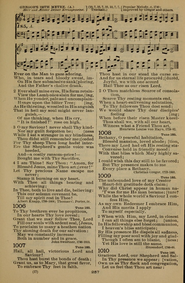 The Liturgy and the Offices of Worship and Hymns of the American Province of the Unitas Fratrum, or the Moravian Church page 441