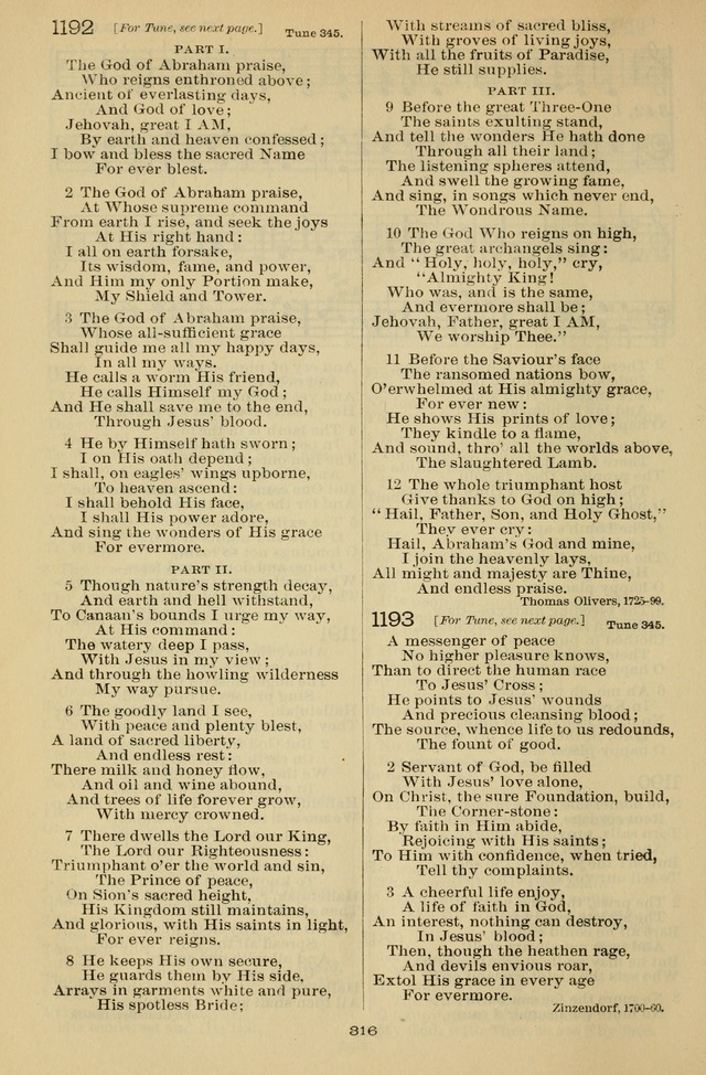 The Liturgy and the Offices of Worship and Hymns of the American Province of the Unitas Fratrum, or the Moravian Church page 500