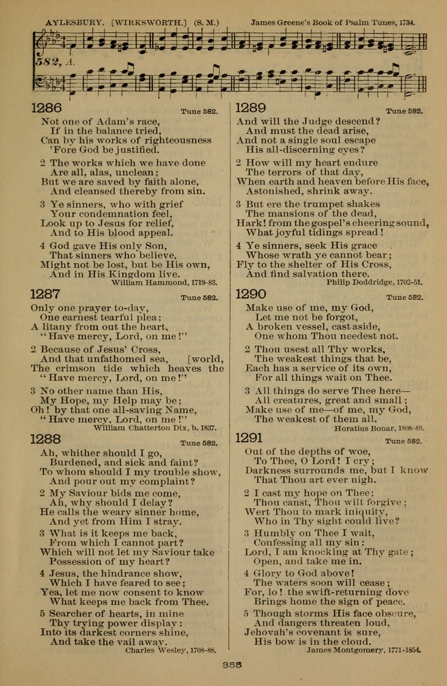 The Liturgy and the Offices of Worship and Hymns of the American Province of the Unitas Fratrum, or the Moravian Church page 539