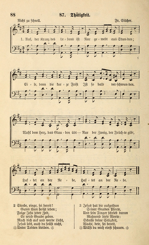 Liederlust und Psalter page 88