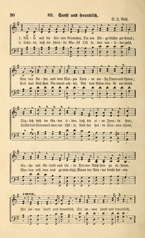 Liederlust und Psalter page 90