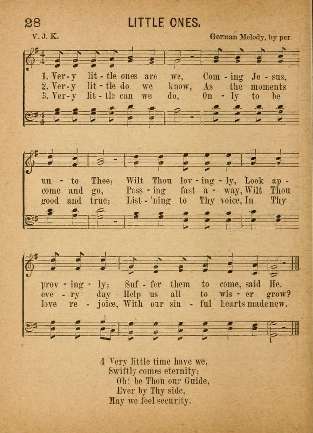 Little Pilgrim Songs: for primary classes and singing in the home: a new collection of sacred and secular songs, (including motion songs) together with a number of services for anniversary occasions page 23