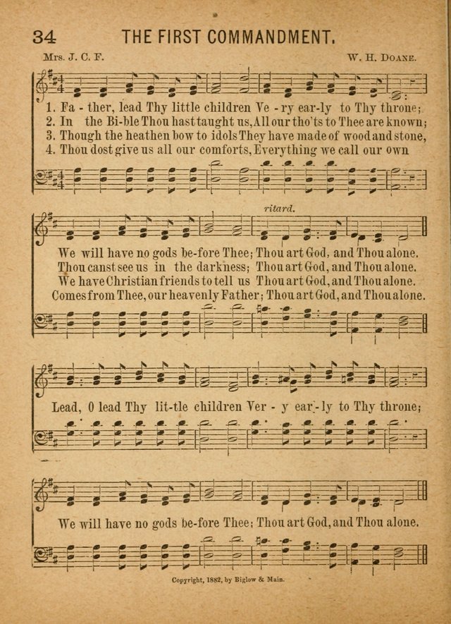 Little Pilgrim Songs: for primary classes and singing in the home: a new collection of sacred and secular songs, (including motion songs) together with a number of services for anniversary occasions page 29