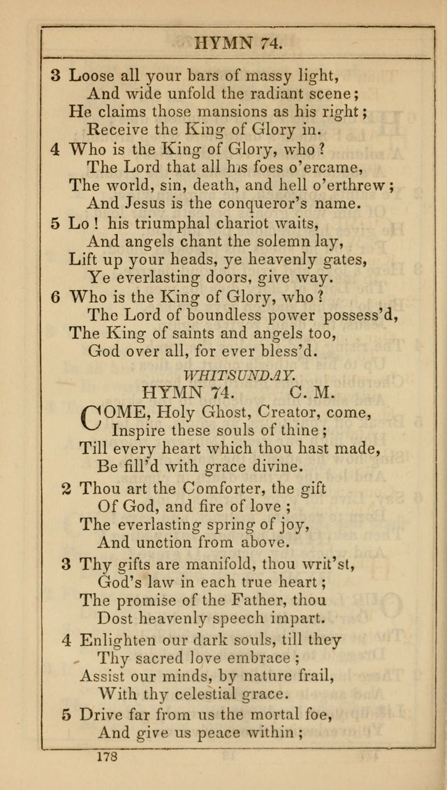 The Lecture-Room Hymn-Book: containing the psalms and hymns of the book of common prayer, together with a choice selection of additional hymns, and an appendix of chants and tunes... page 189