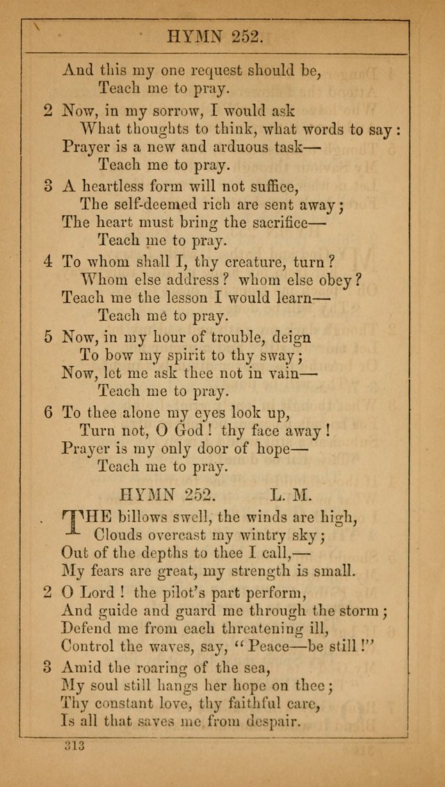 The Lecture-Room Hymn-Book: containing the psalms and hymns of the book of common prayer, together with a choice selection of additional hymns, and an appendix of chants and tunes... page 327