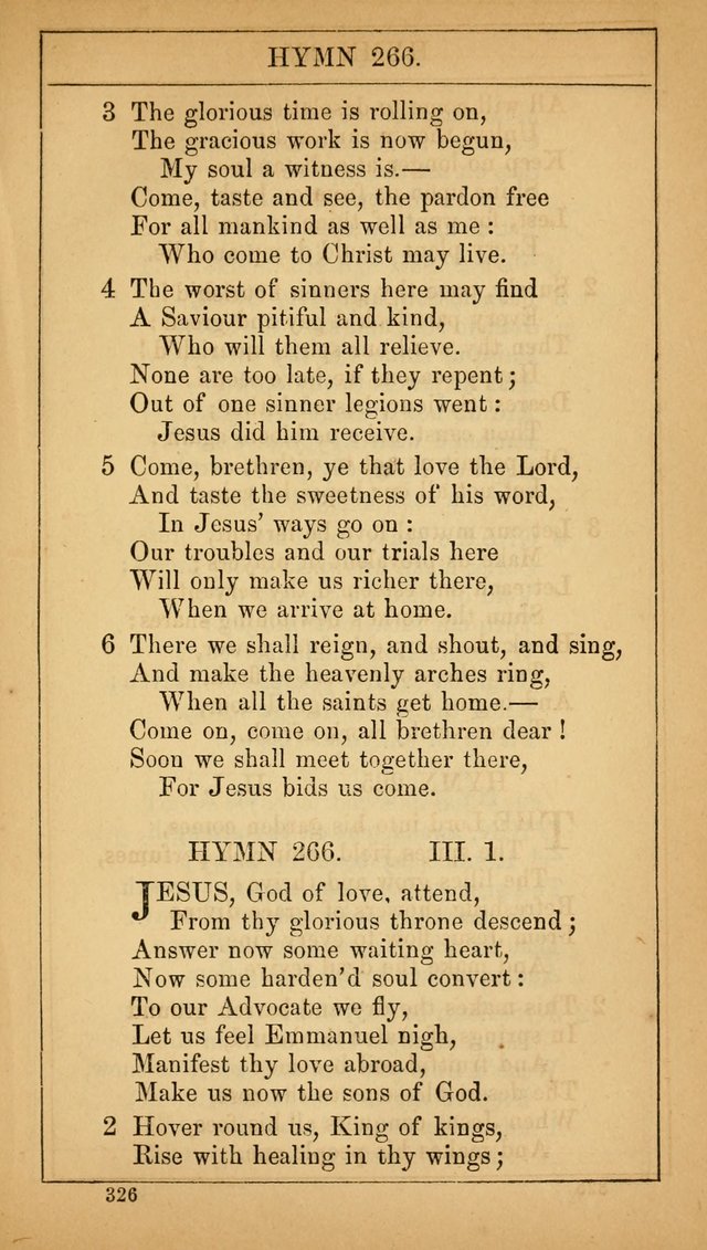 The Lecture-Room Hymn-Book: containing the psalms and hymns of the book of common prayer, together with a choice selection of additional hymns, and an appendix of chants and tunes... page 340