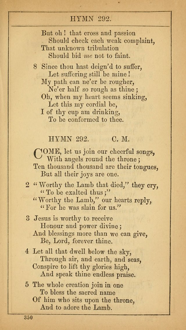 The Lecture-Room Hymn-Book: containing the psalms and hymns of the book of common prayer, together with a choice selection of additional hymns, and an appendix of chants and tunes... page 364