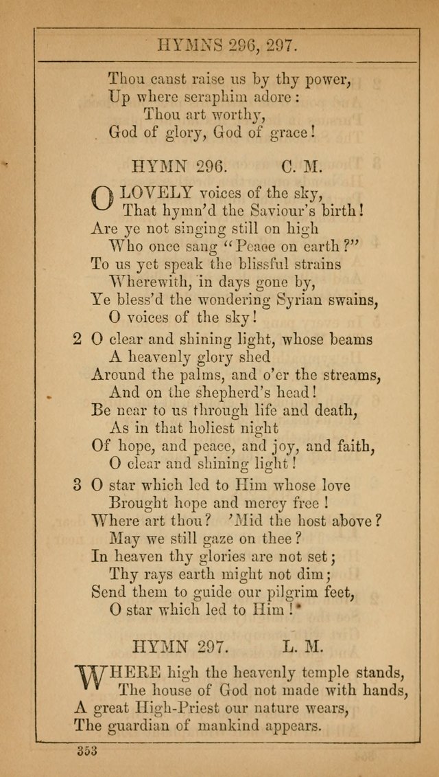 The Lecture-Room Hymn-Book: containing the psalms and hymns of the book of common prayer, together with a choice selection of additional hymns, and an appendix of chants and tunes... page 367