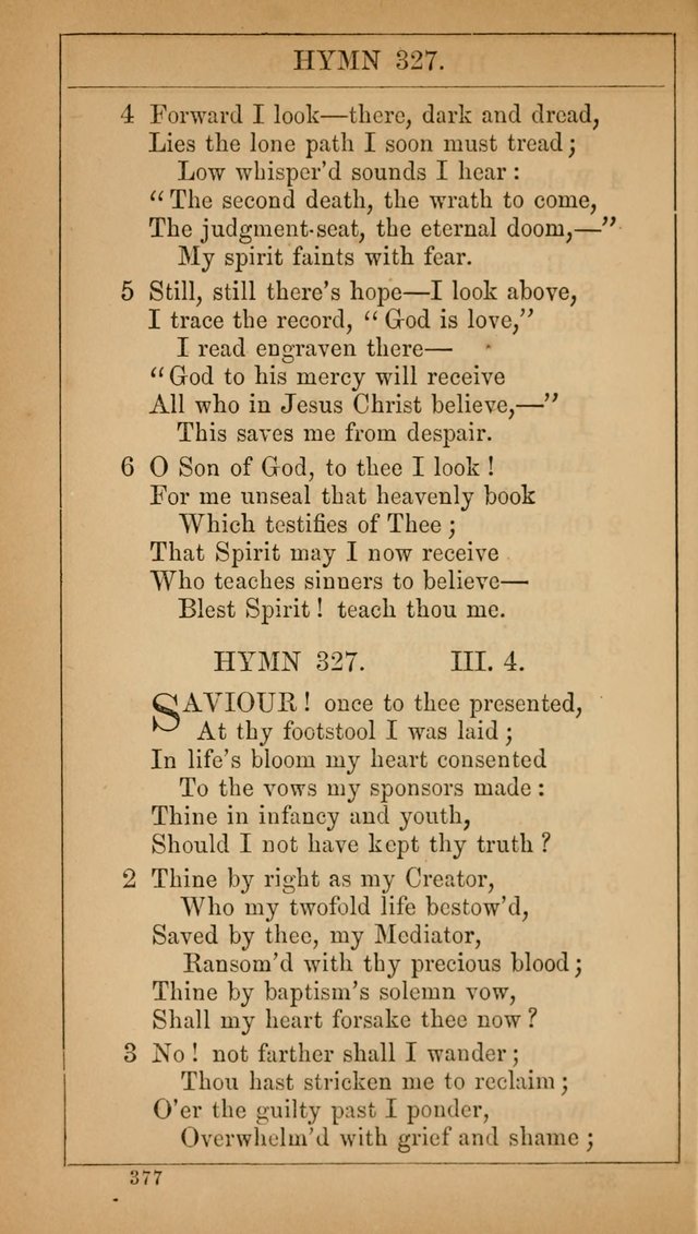 The Lecture-Room Hymn-Book: containing the psalms and hymns of the book of common prayer, together with a choice selection of additional hymns, and an appendix of chants and tunes... page 391