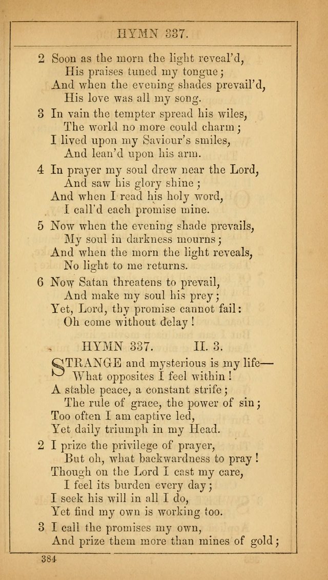 The Lecture-Room Hymn-Book: containing the psalms and hymns of the book of common prayer, together with a choice selection of additional hymns, and an appendix of chants and tunes... page 398