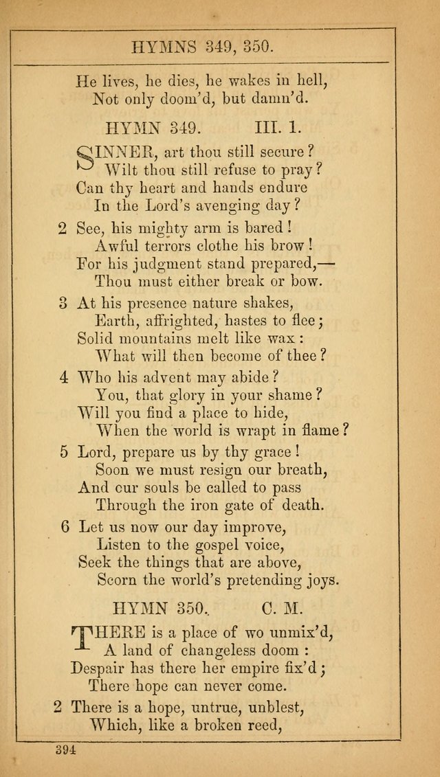 The Lecture-Room Hymn-Book: containing the psalms and hymns of the book of common prayer, together with a choice selection of additional hymns, and an appendix of chants and tunes... page 408