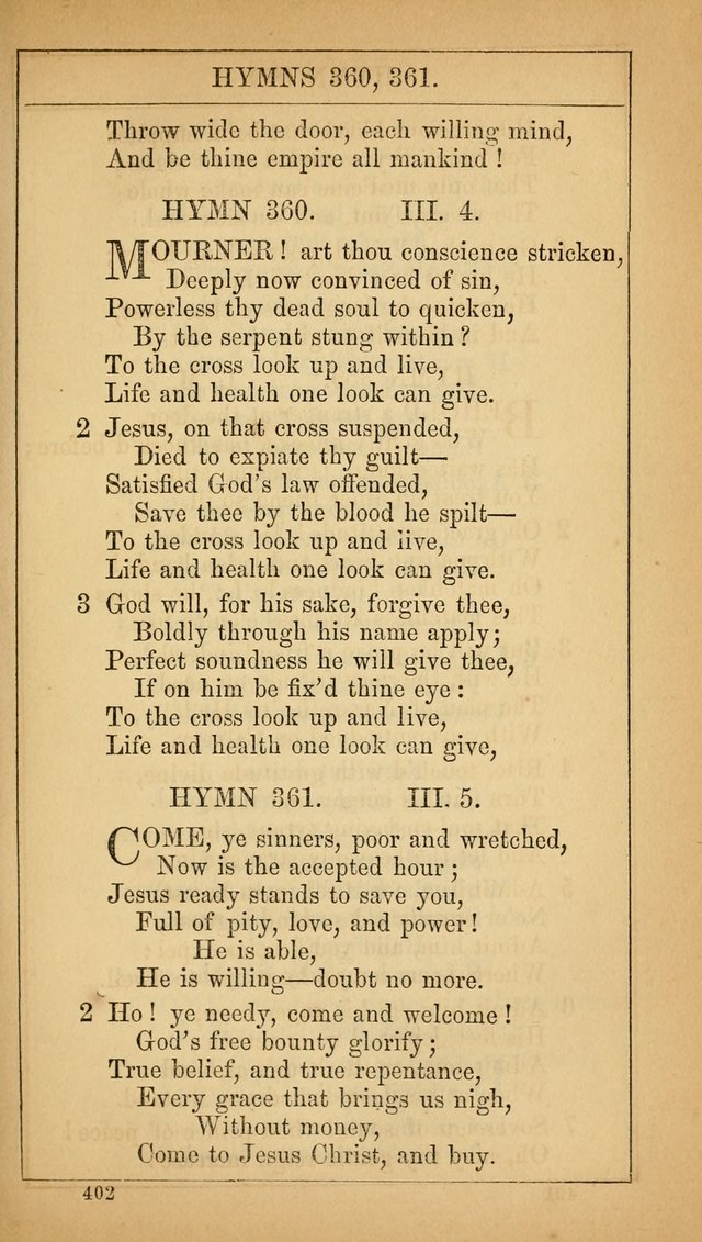 The Lecture-Room Hymn-Book: containing the psalms and hymns of the book of common prayer, together with a choice selection of additional hymns, and an appendix of chants and tunes... page 416