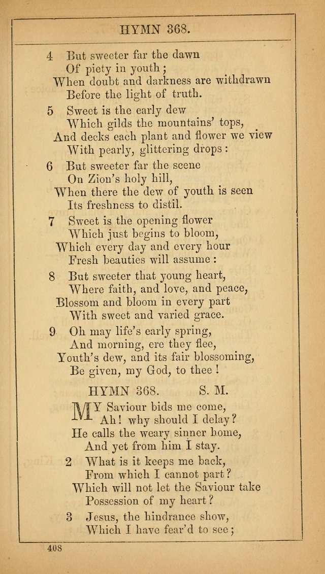 The Lecture-Room Hymn-Book: containing the psalms and hymns of the book of common prayer, together with a choice selection of additional hymns, and an appendix of chants and tunes... page 422
