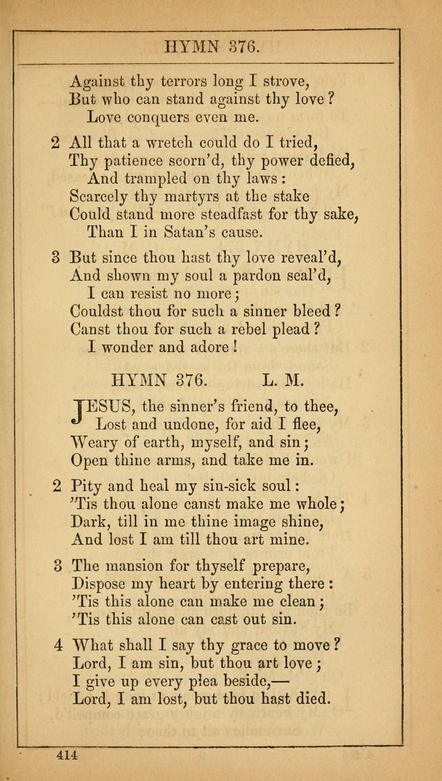 The Lecture-Room Hymn-Book: containing the psalms and hymns of the book of common prayer, together with a choice selection of additional hymns, and an appendix of chants and tunes... page 428