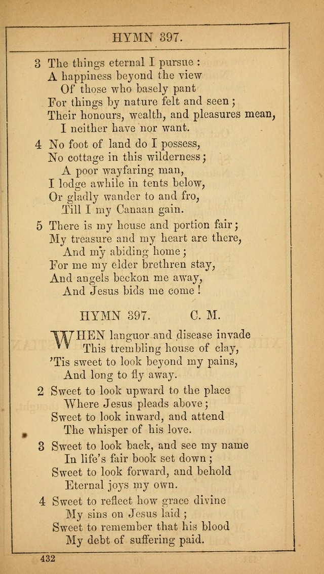 The Lecture-Room Hymn-Book: containing the psalms and hymns of the book of common prayer, together with a choice selection of additional hymns, and an appendix of chants and tunes... page 446