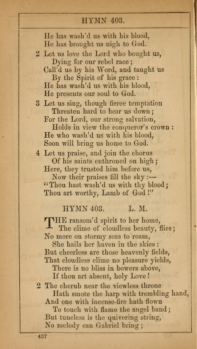 The Lecture-Room Hymn-Book: containing the psalms and hymns of the book of common prayer, together with a choice selection of additional hymns, and an appendix of chants and tunes... page 451
