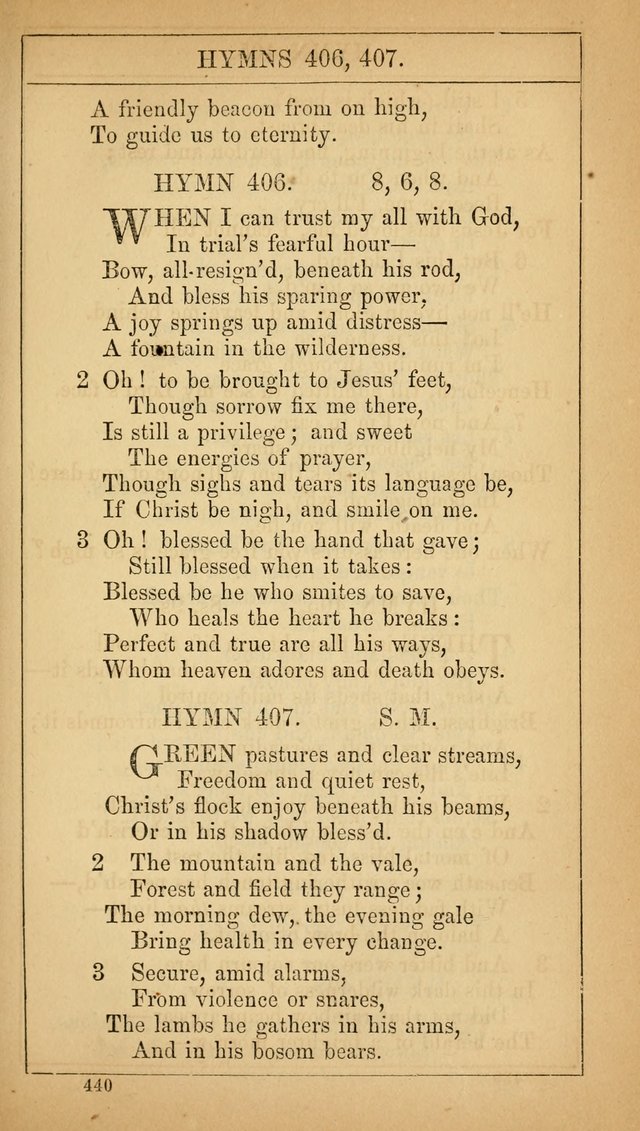The Lecture-Room Hymn-Book: containing the psalms and hymns of the book of common prayer, together with a choice selection of additional hymns, and an appendix of chants and tunes... page 454