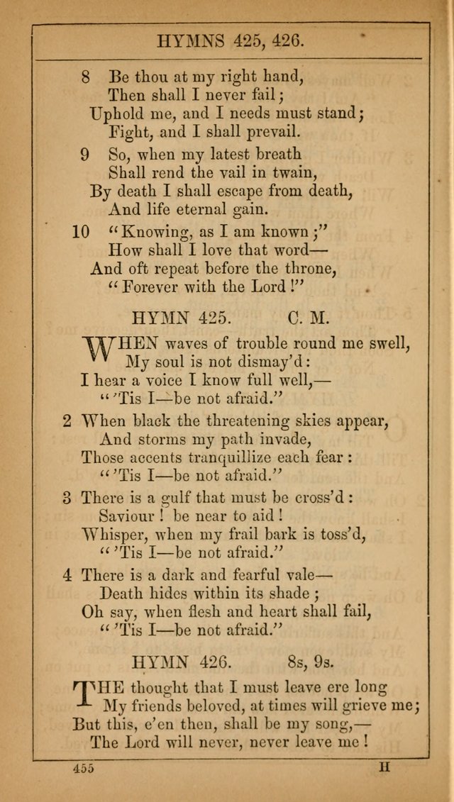 The Lecture-Room Hymn-Book: containing the psalms and hymns of the book of common prayer, together with a choice selection of additional hymns, and an appendix of chants and tunes... page 469